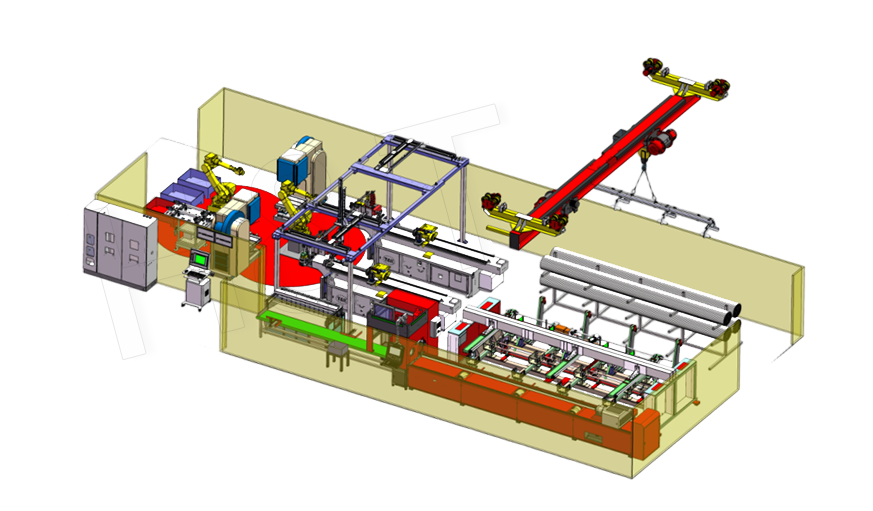 Produksjonslinjeautomatiseringsserien